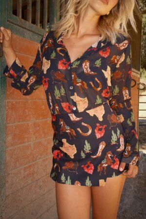 Smith Button Down ~ Texas Hold Em